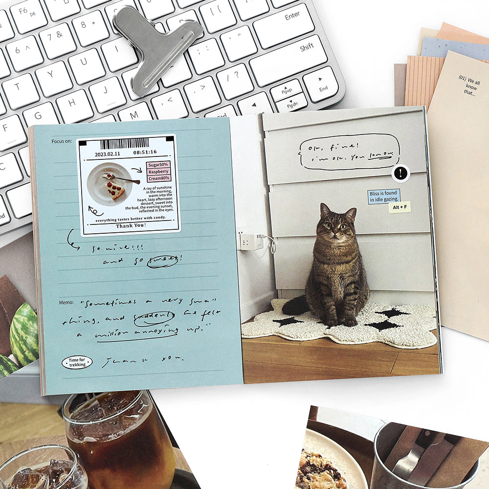 Mortal World Magazine Scrapbooking Book