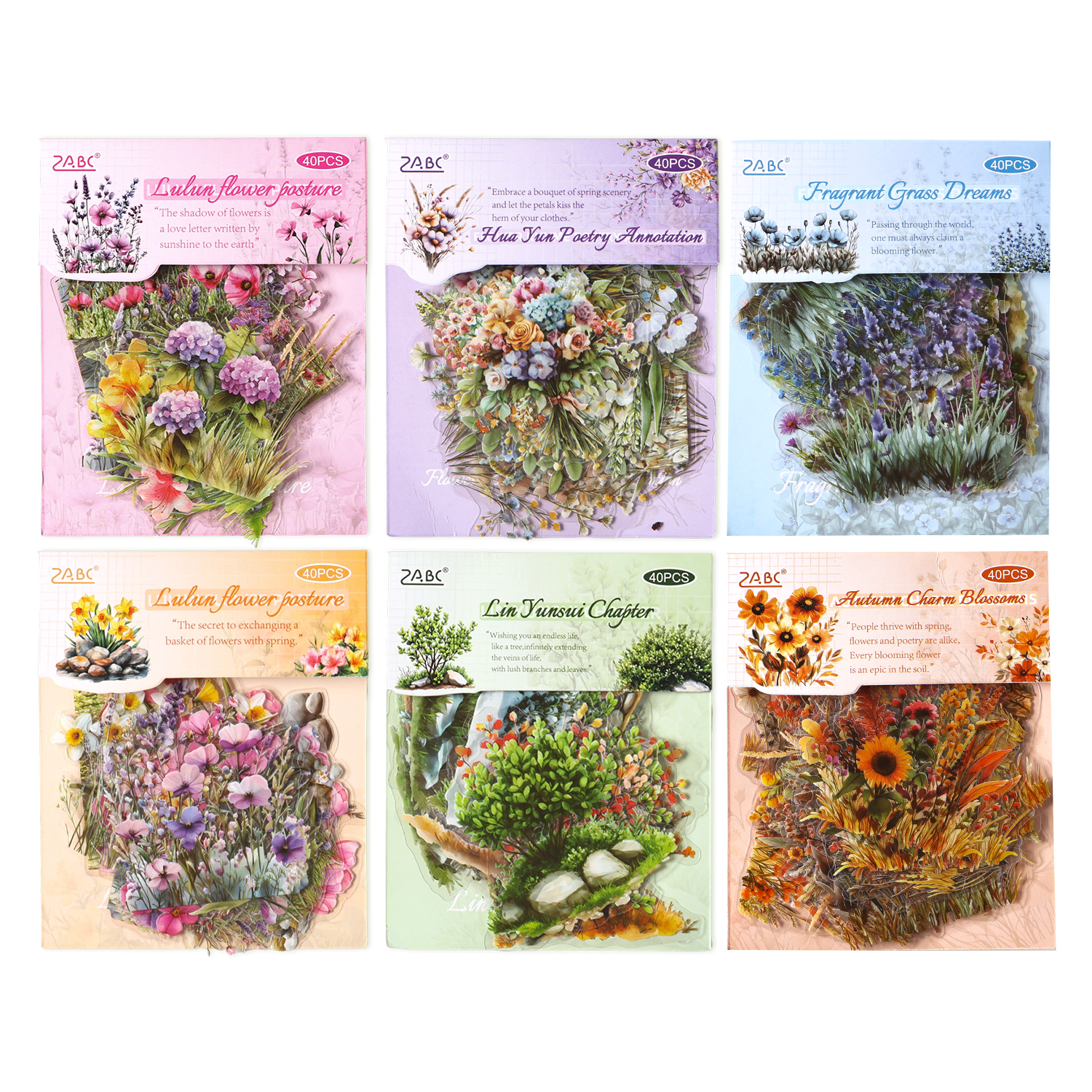 The charm of the years PET Sticker