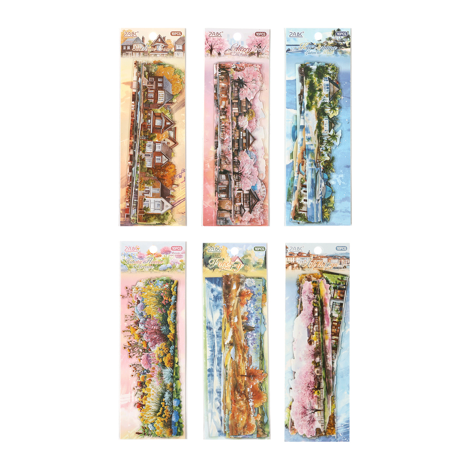 Thoughts of Returning To the Woods Landscape Sticker