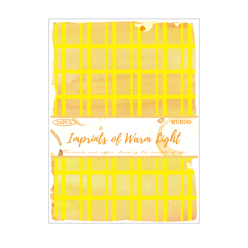 Embossed Printed Scrapbooking Paper