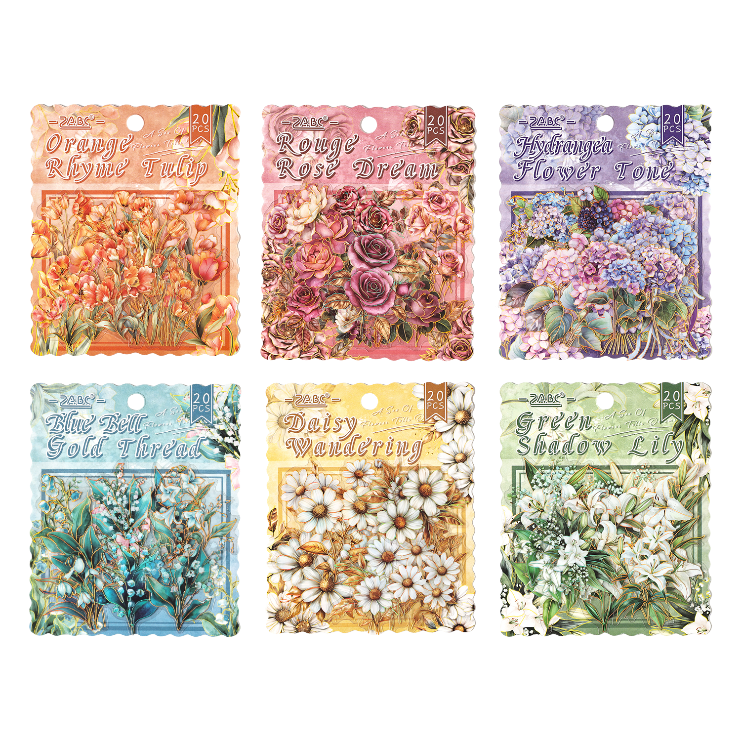 Dreamlike Sea of Flowers Sticker