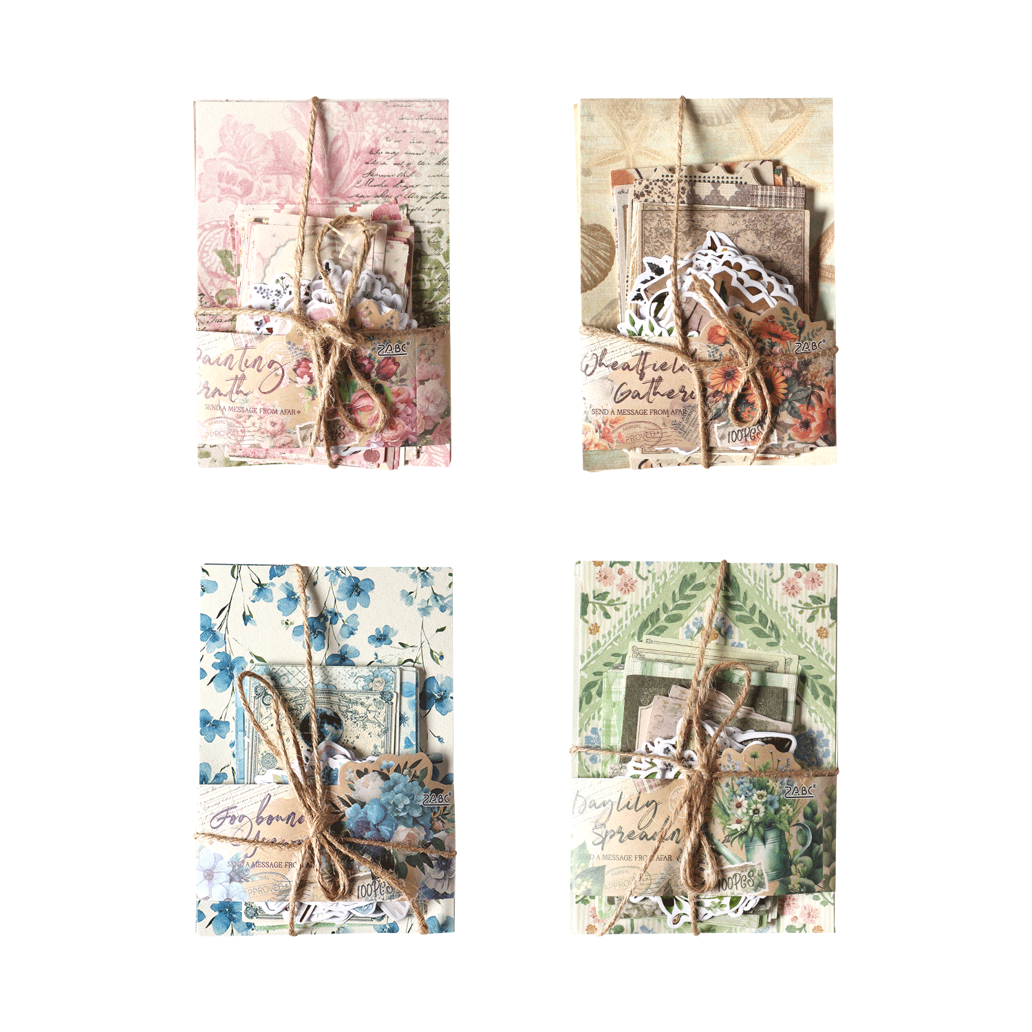 Letters from Afar Scrapbooking Paper and Sticker