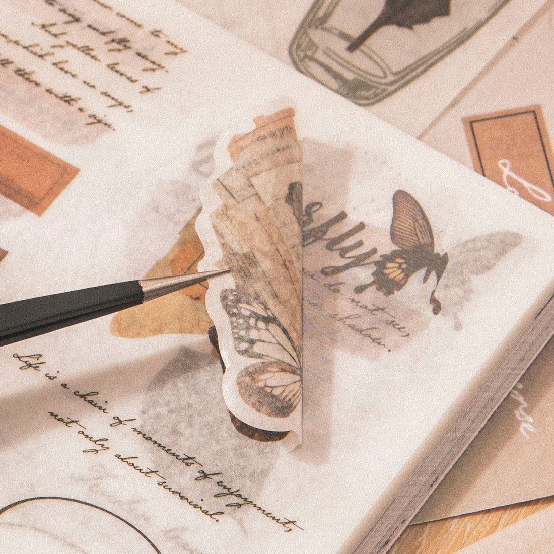 Libro de pegatinas washi 40 hojas