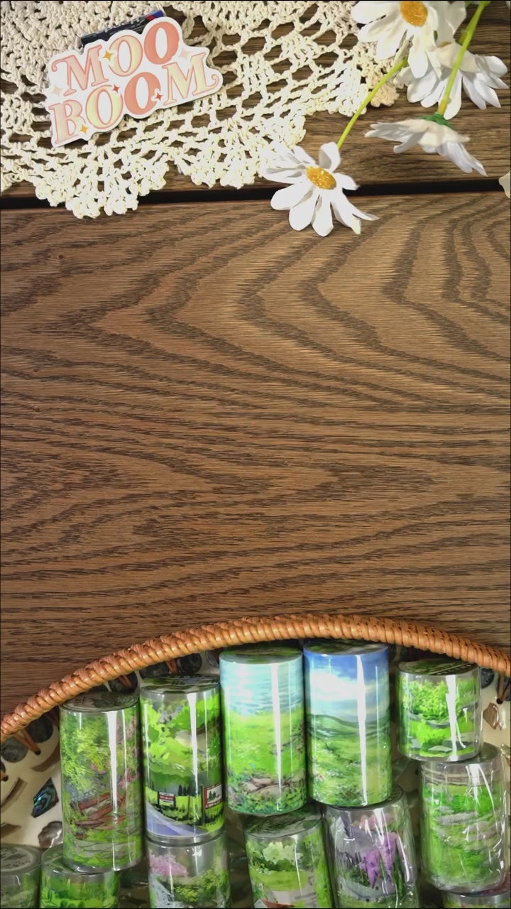 【ZERO】Forest Steppe Landscaping Tape(40 Styles)(Whole Roll Tape)