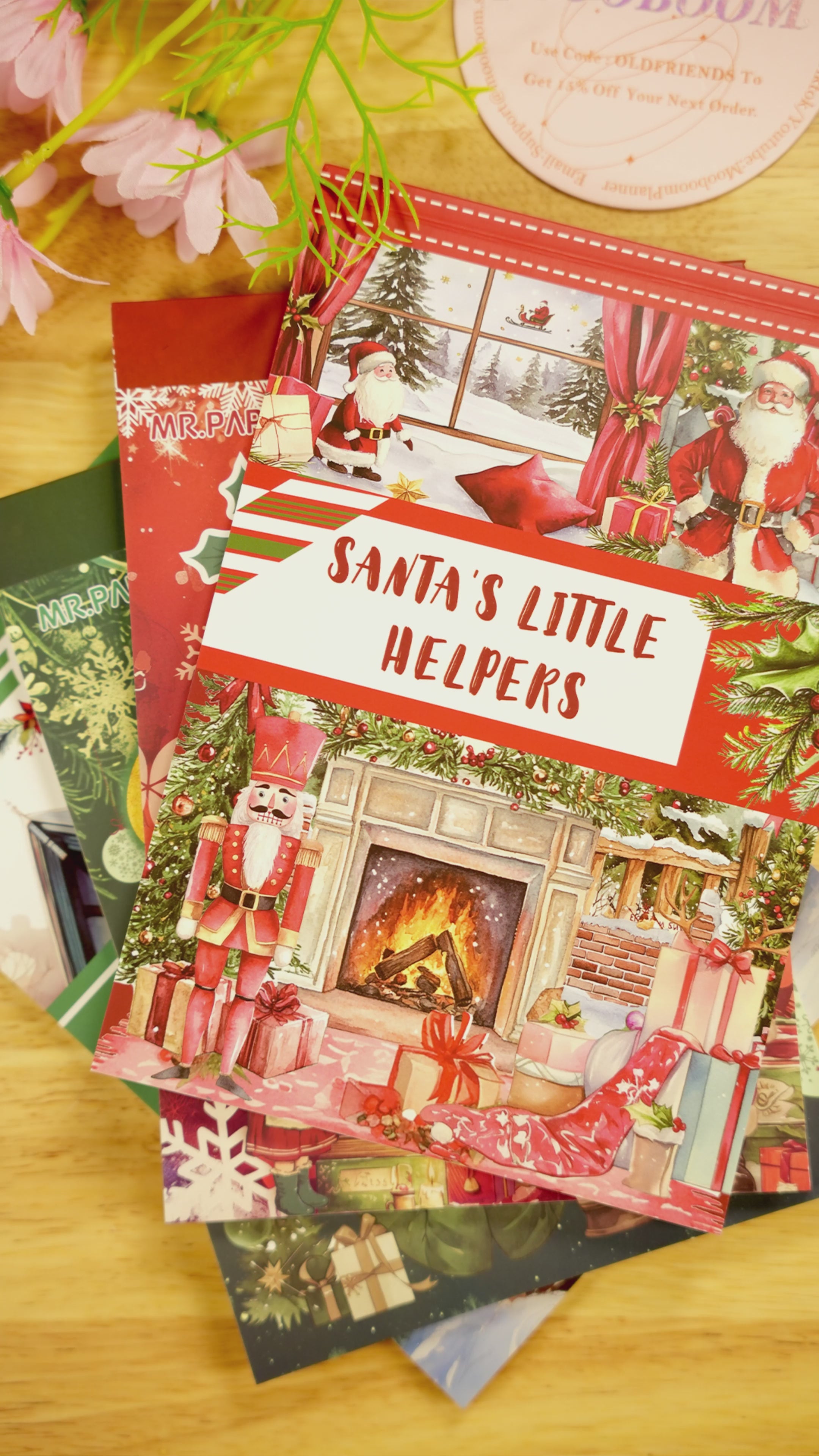 Holiday Pre-cut Sticker Book