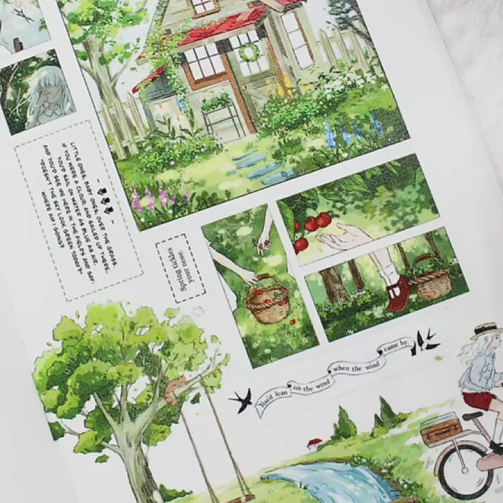 Spring Flowers PET Tape