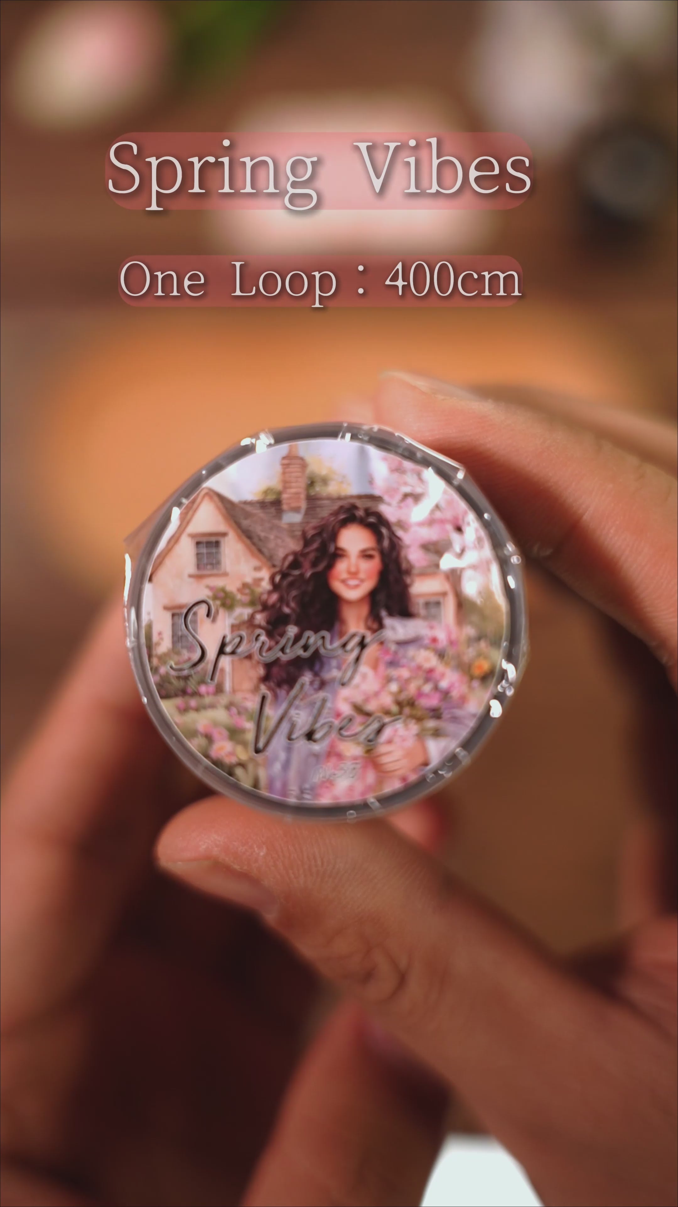 Spring Vibes Pre-cut PET Tape | No.38 | MOOBOOM Design