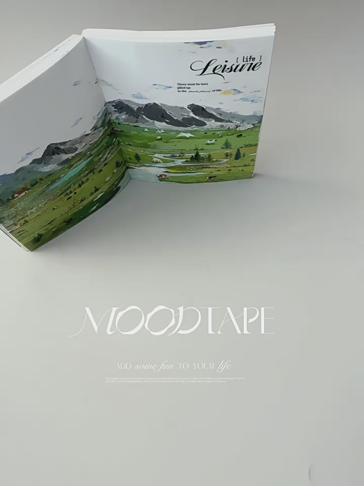 Mountains and Rivers Scenery Tape