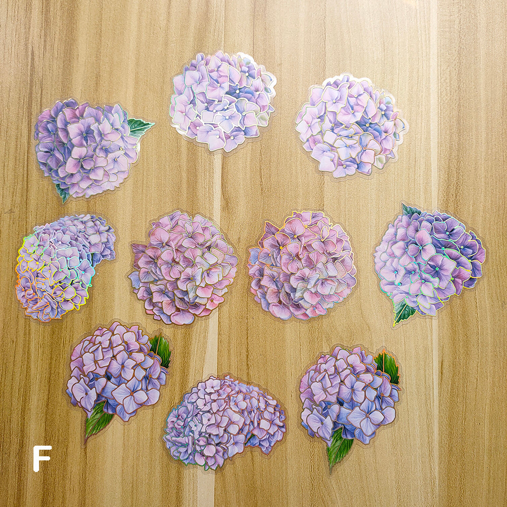 Blooming Flower Stickers