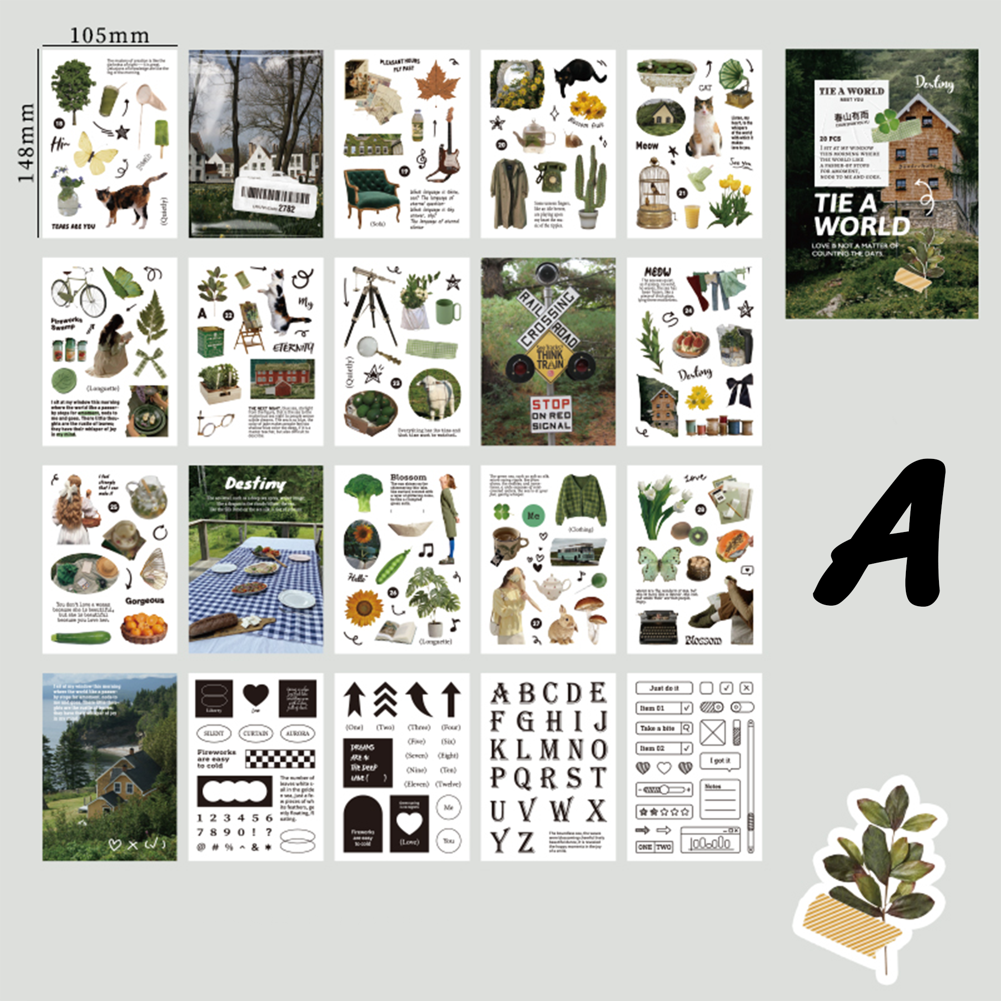 The World is Worth It Sticker Book