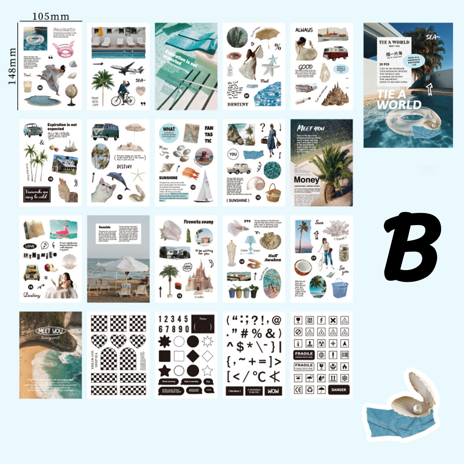 The World is Worth It Sticker Book