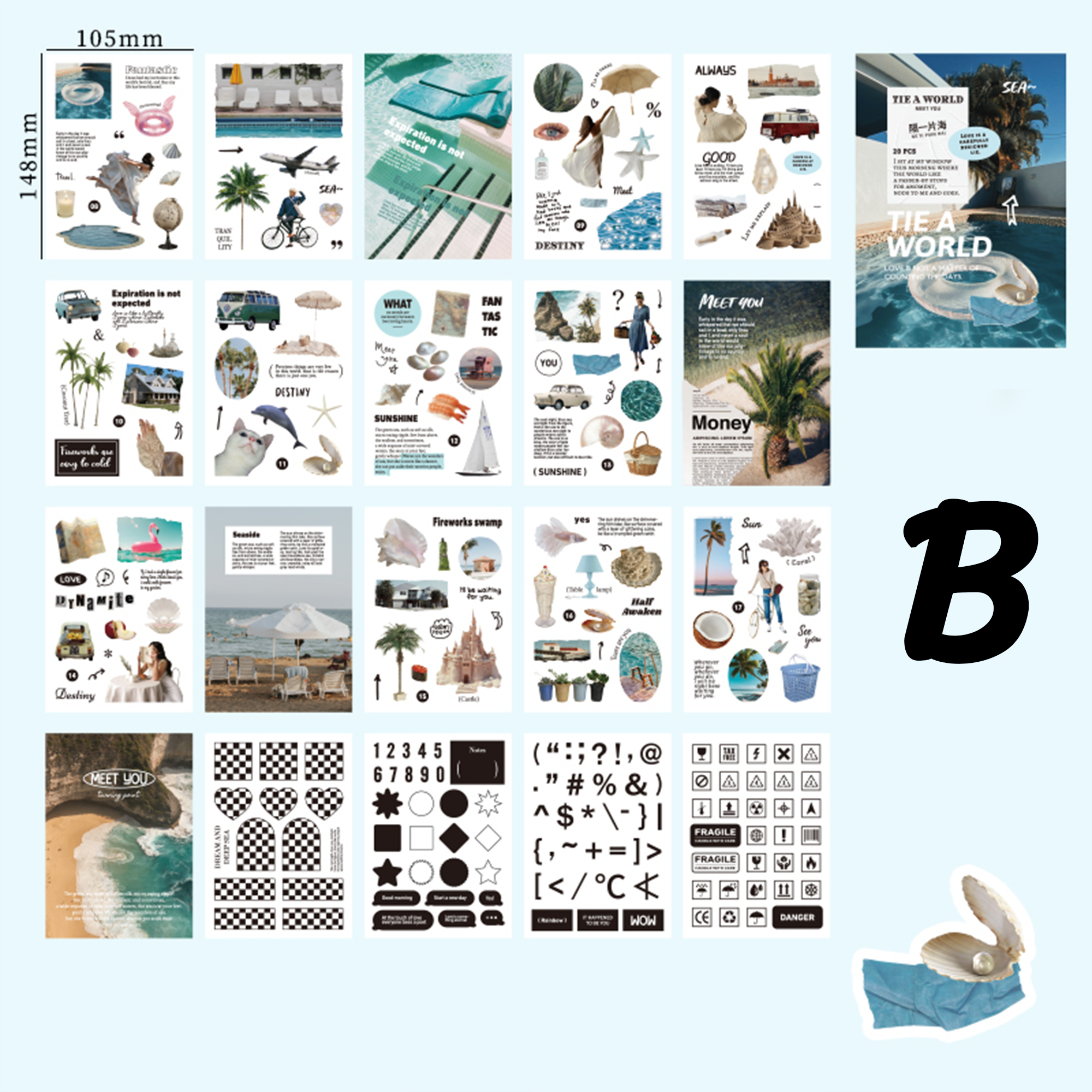 The World is Worth It Sticker Book