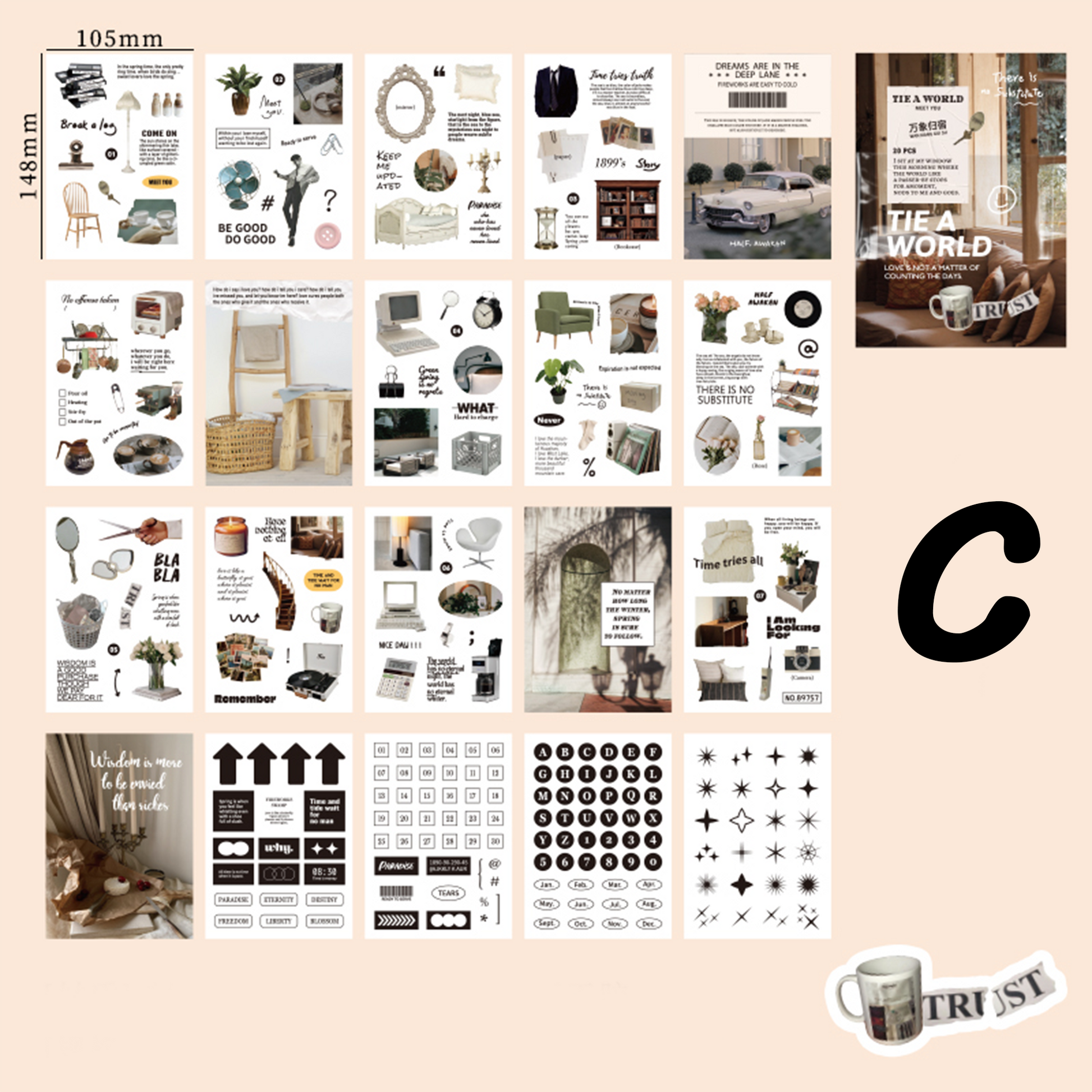 The World is Worth It Sticker Book