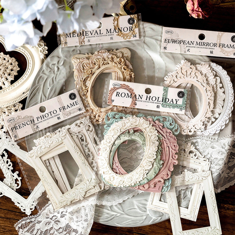 Vintage Romantic Frame Papers