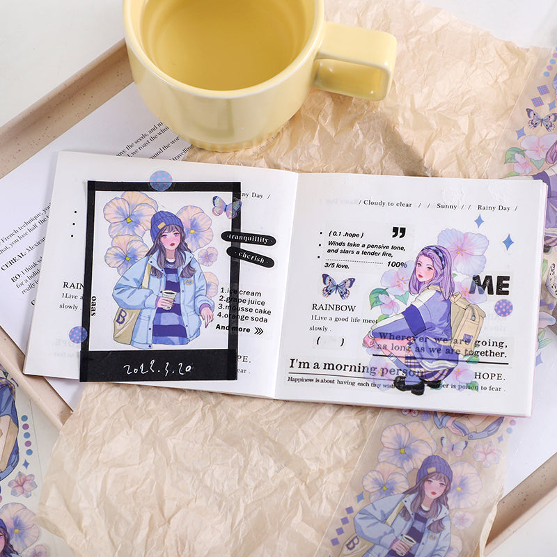 The Flower Girl Series Sticker