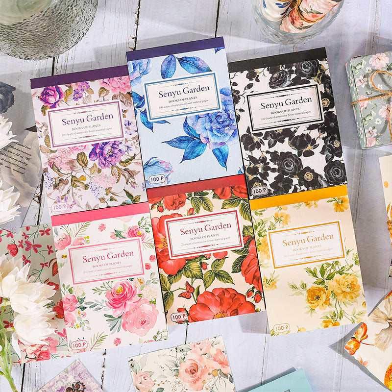 Morioka Garden Series Scrapbook Paper Book