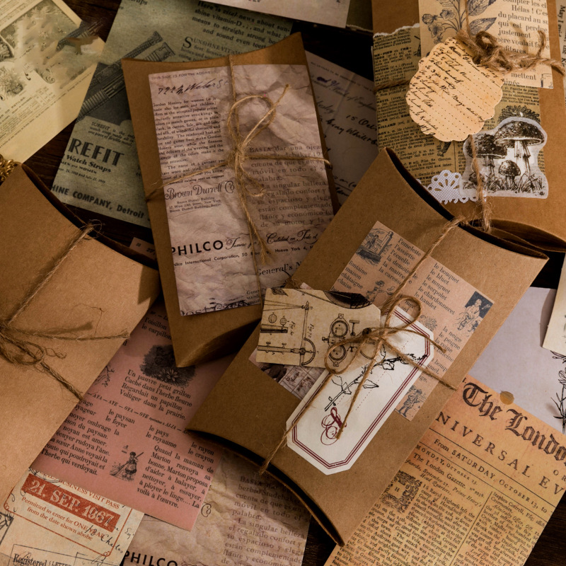 Vintage Collection Room Series Scrapbooking-Materialpaket (Papier + Aufkleber)