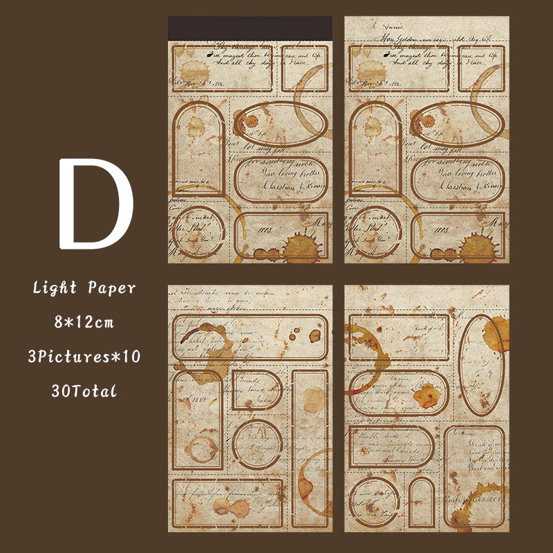 Coffee Diary Series note paper