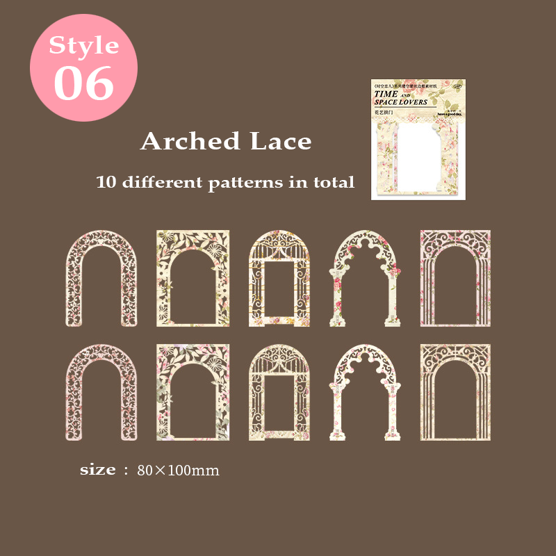 Hollow Lace Border Paper 