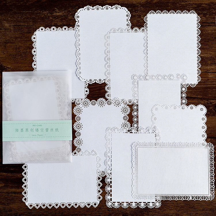 Scrapbooking lace paper