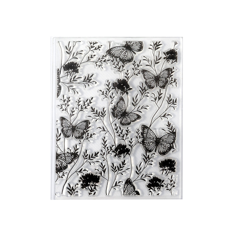 flowers and plants Transparent Silicone Stamps