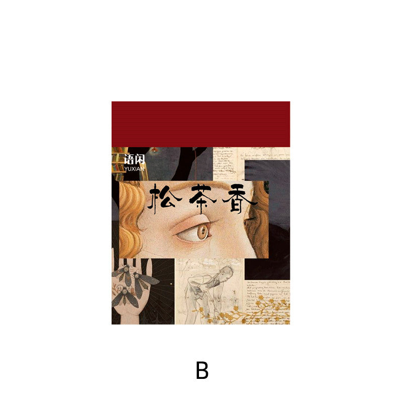 365 Mini juego de papel de diario de estilo vintage