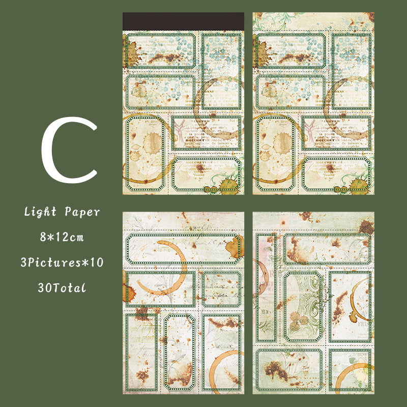 Coffee Diary Series note paper