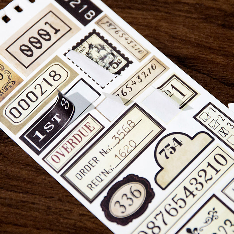 Dropped Tag Series Sticker