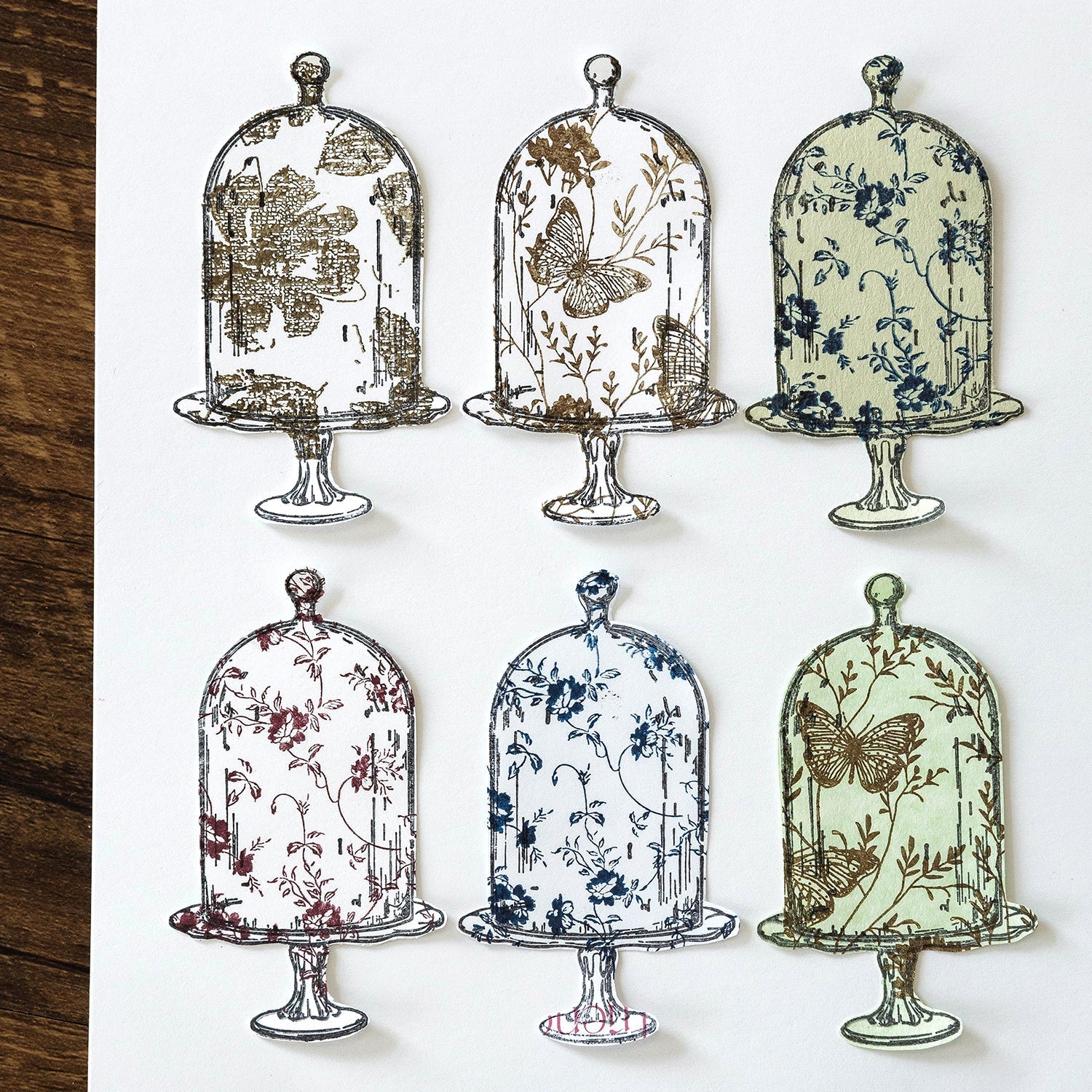 flowers and plants Transparent Silicone Stamps