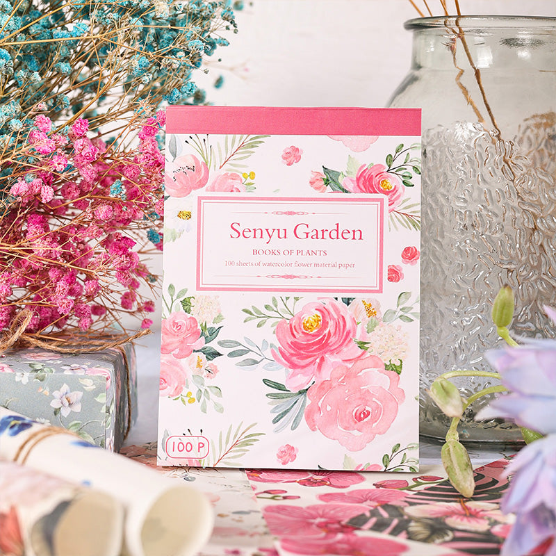 Morioka Garden Series Scrapbook Paper Book