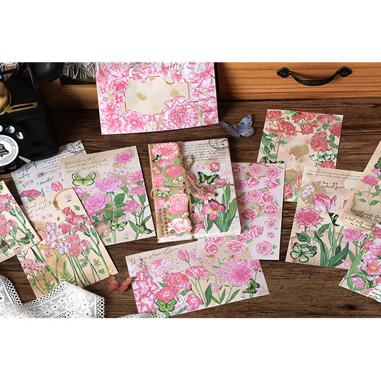 Flower Deco Paper 60pcs