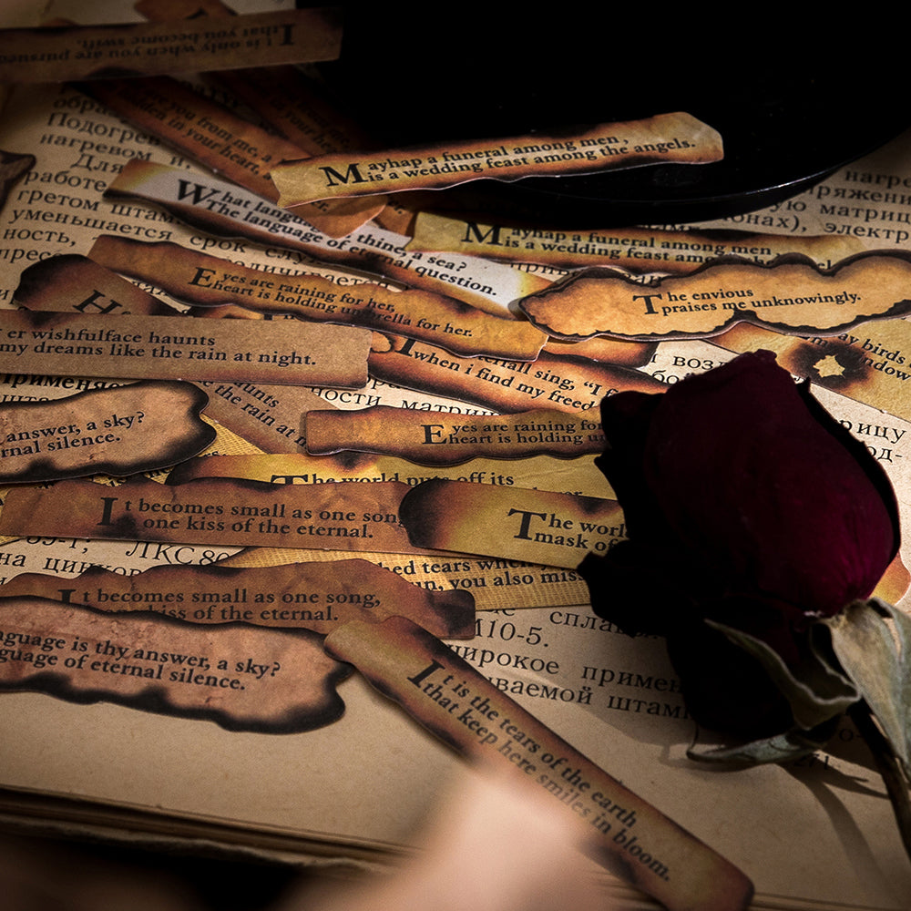 Fragment of note series sticker