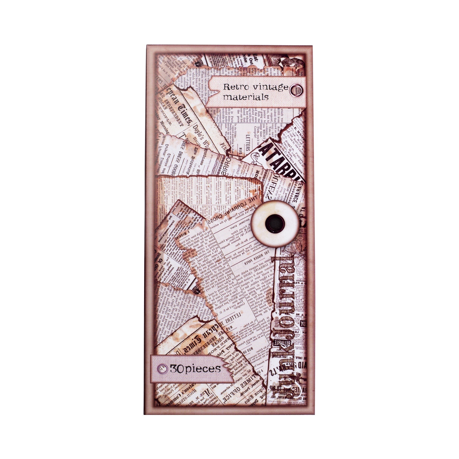 Old Dream Book Series Alien Book Page Scarpbook Paper