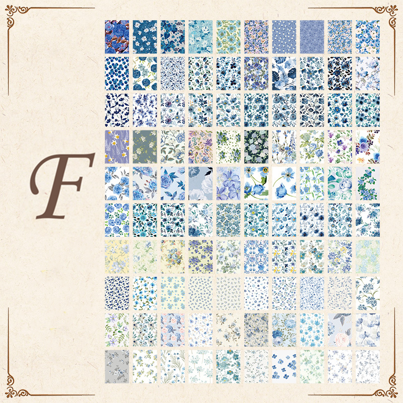 Morioka Garden Series Scrapbook Paper Book