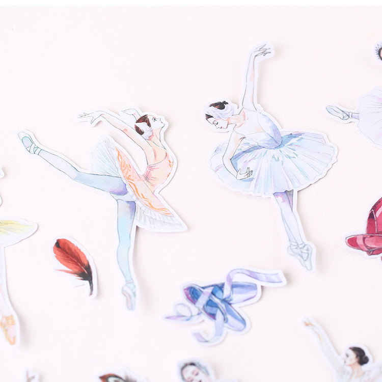 Ballet Girl Stickers 15pcs