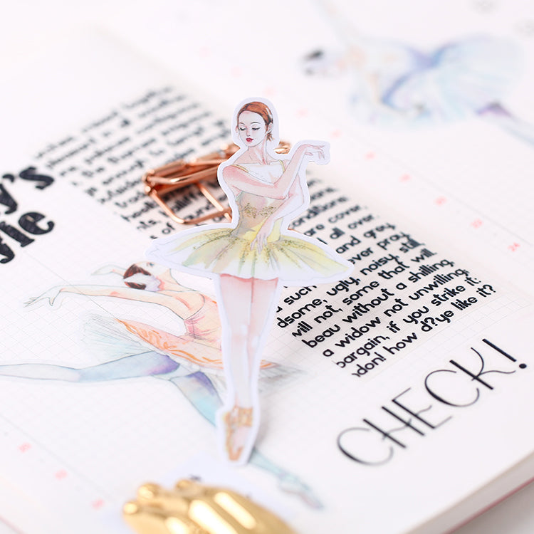 Ballet Girl Stickers 15pcs