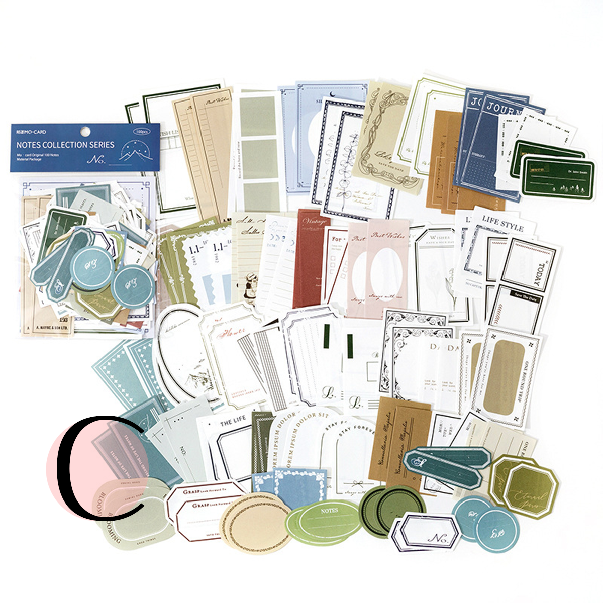 MOCARD Decorative Scrapbook Paper 100PCS