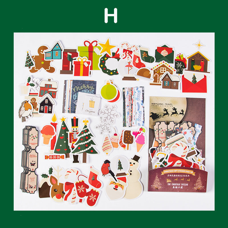 Christmas Gift Stickers 100pcs