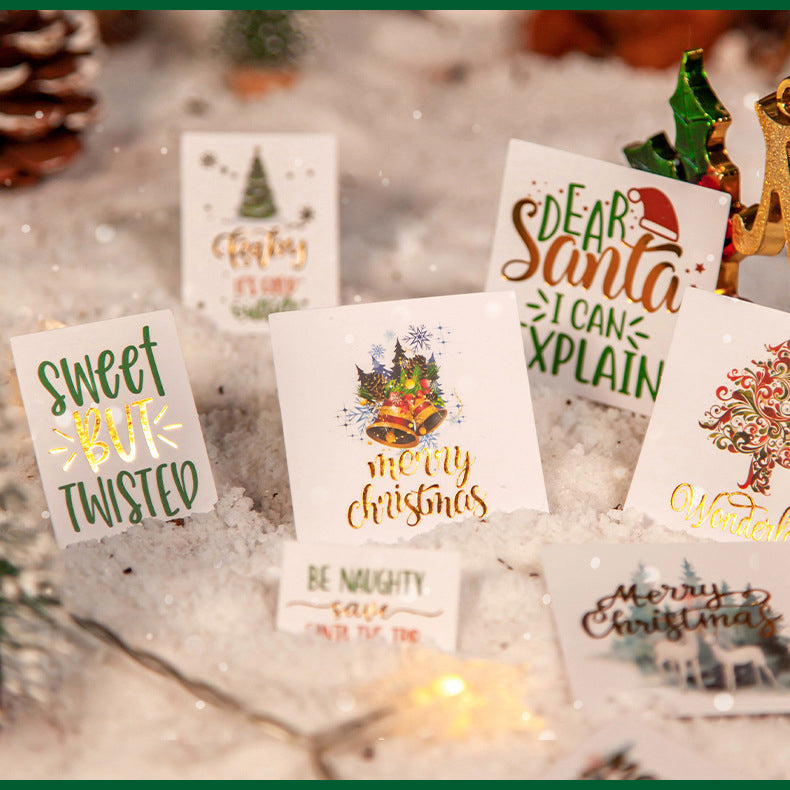 Christmas Gift Stickers 100pcs