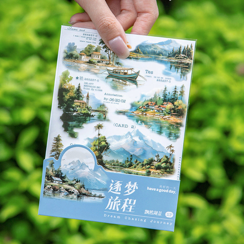 Dream Chasing Journey Stickers | MooboomPlanner