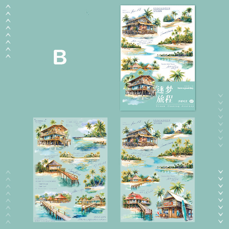 Dream Chasing Journey Stickers | MooboomPlanner