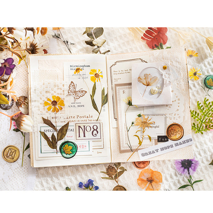 Dried Flower Collection Stickers