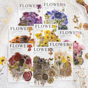 Dried Flower Collection Stickers