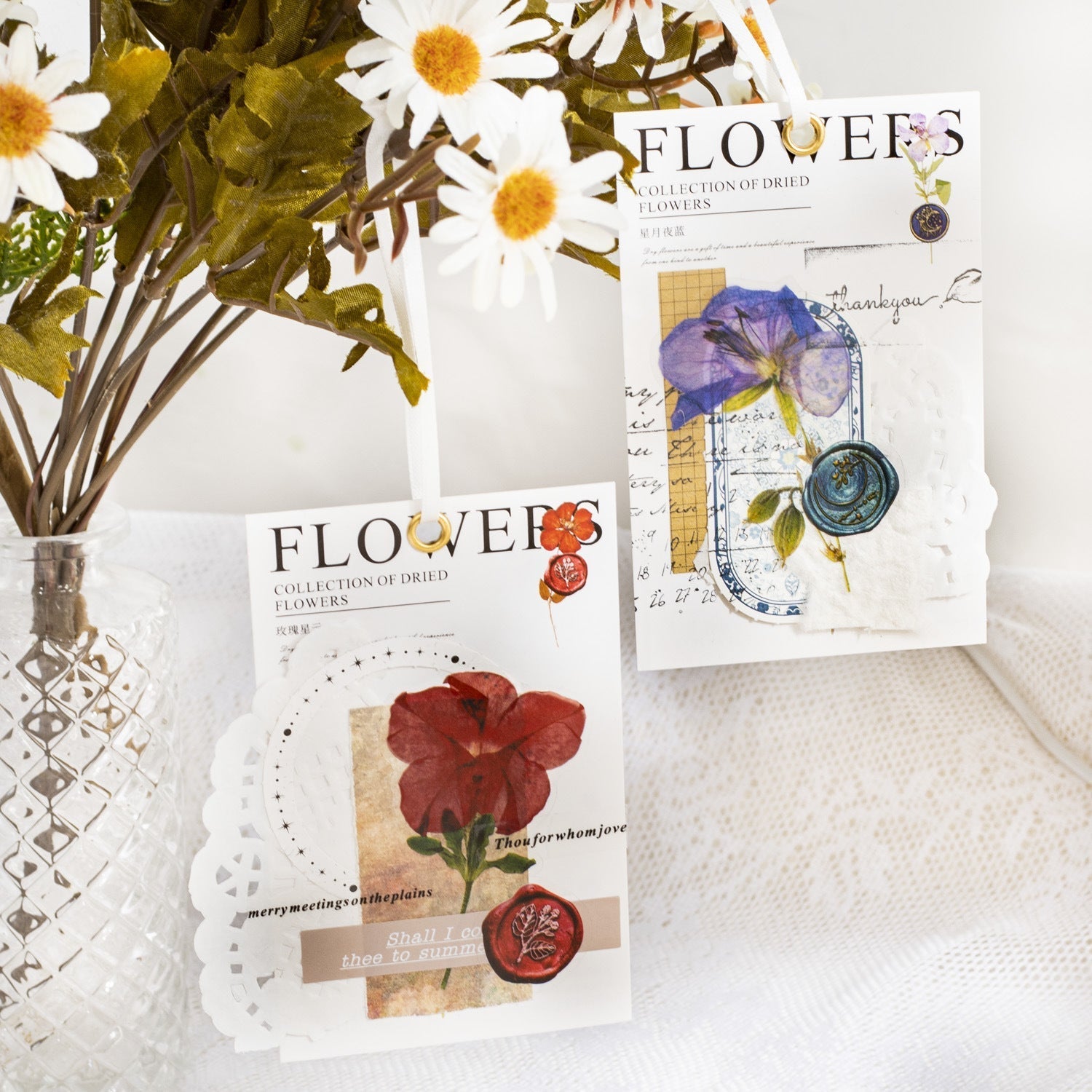 Dried Flower Collection Stickers