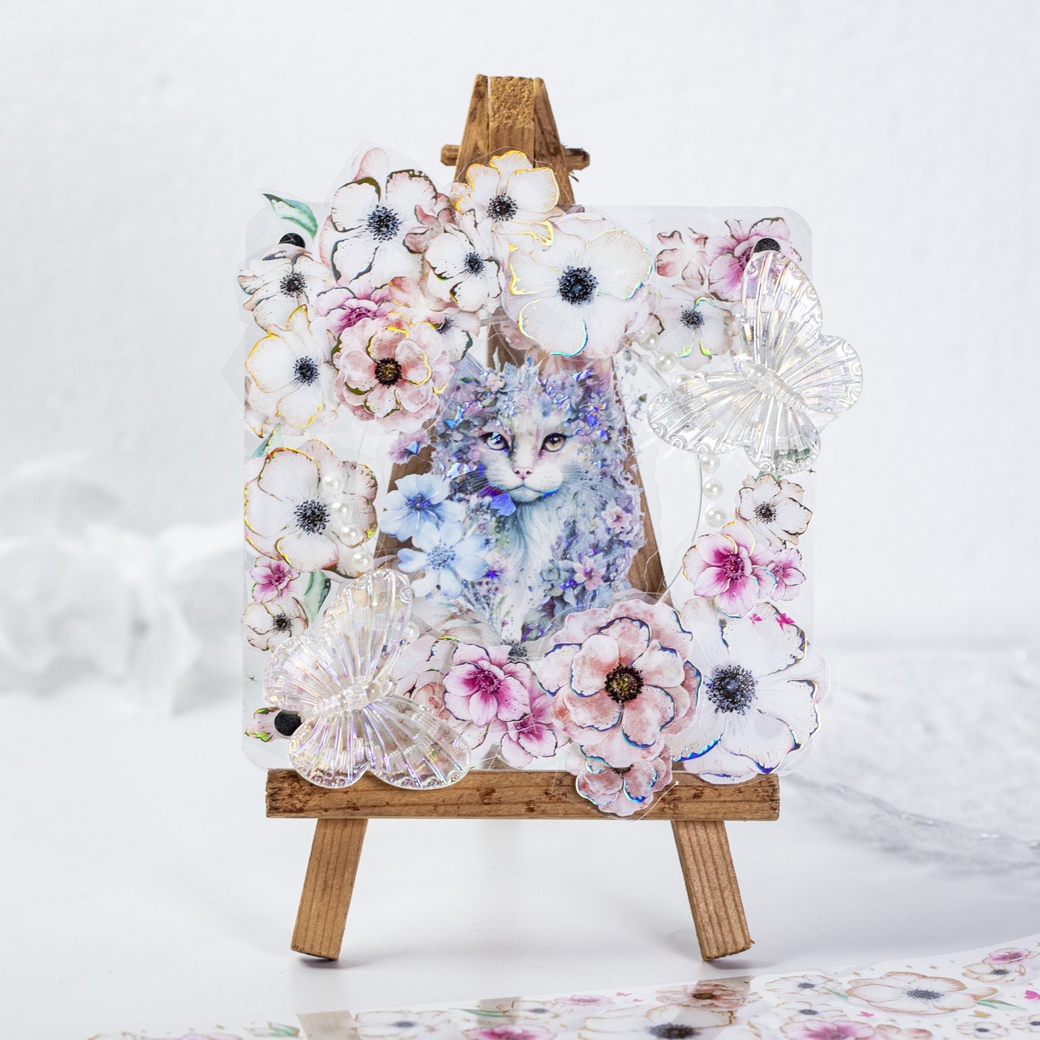 A Whole Roll Flowers Tape