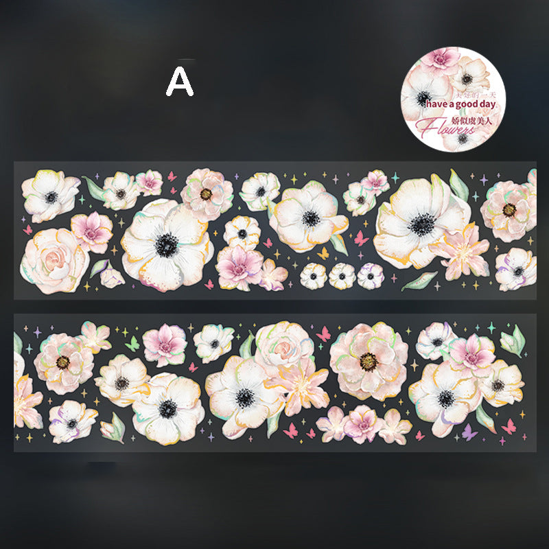 A Whole Roll Flowers Tape