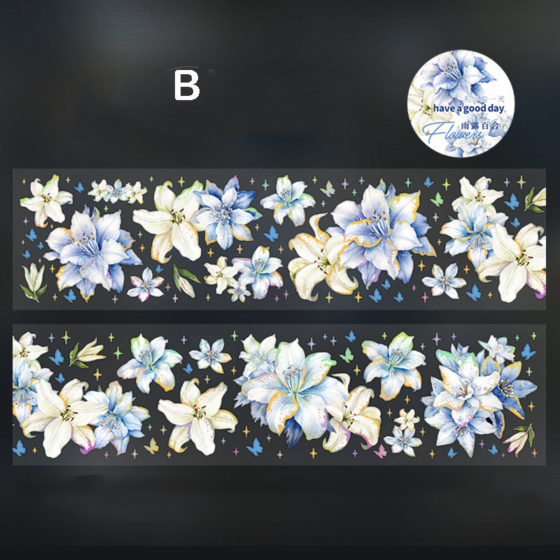 A Whole Roll Flowers Tape