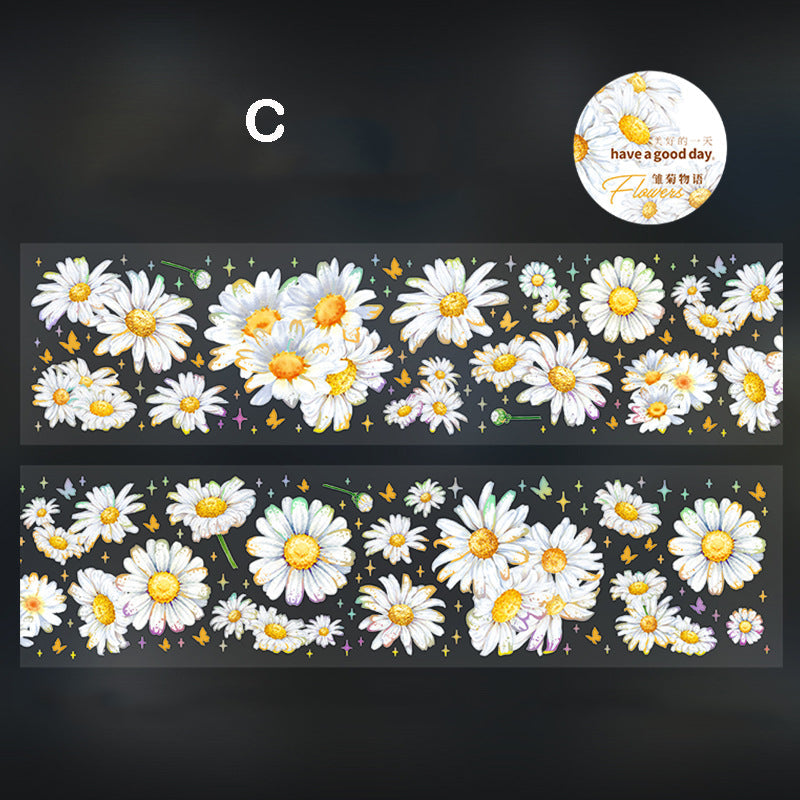 A Whole Roll Flowers Tape