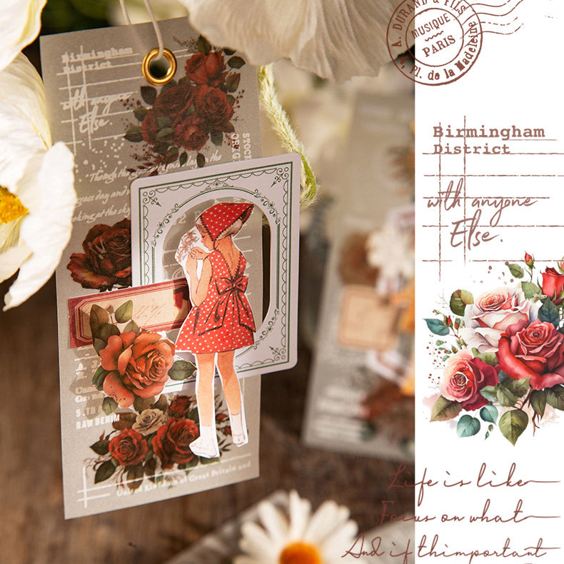 Flowery Manuscript Paper 30pcs