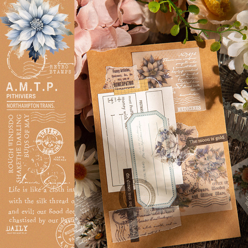 Flowery Manuscript Paper 30pcs